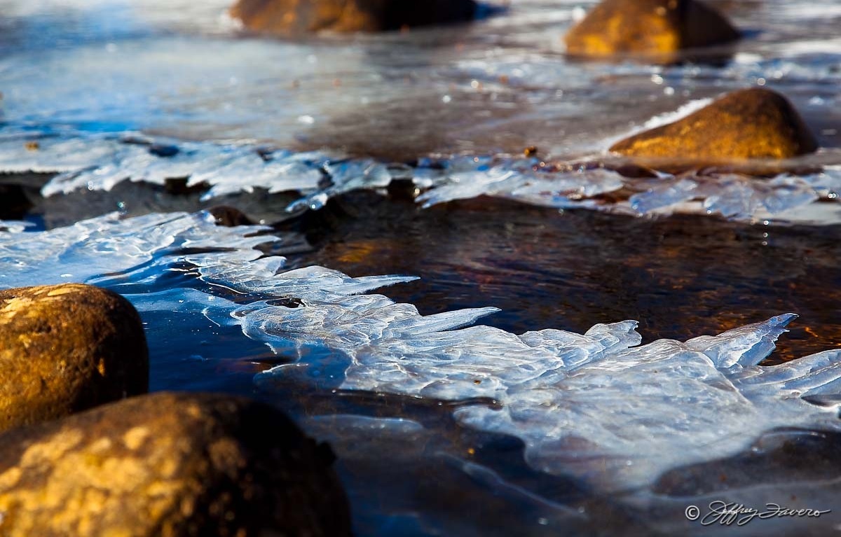 Sun Over Frozen Blacks Fork, provided by Jeffrey Favero Photography